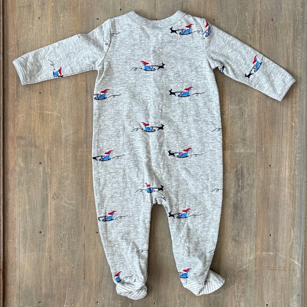 Baby Gap Santa’s sleigh footed sleeper